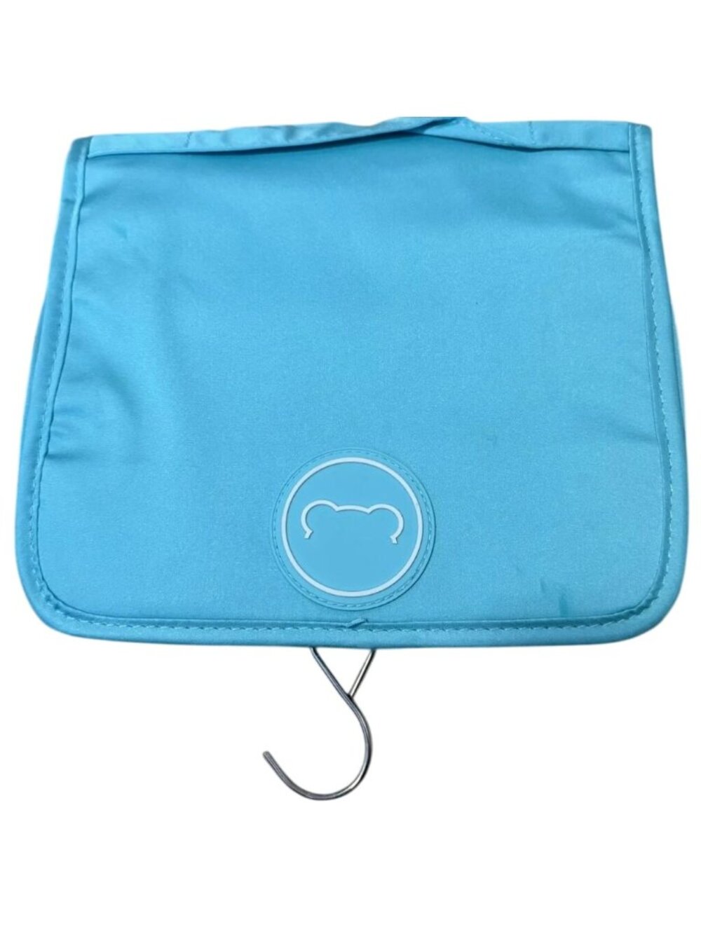 Sugarbear Cosmetics Travel Bag Hanging Multiple Zippered Compartments Blue Green